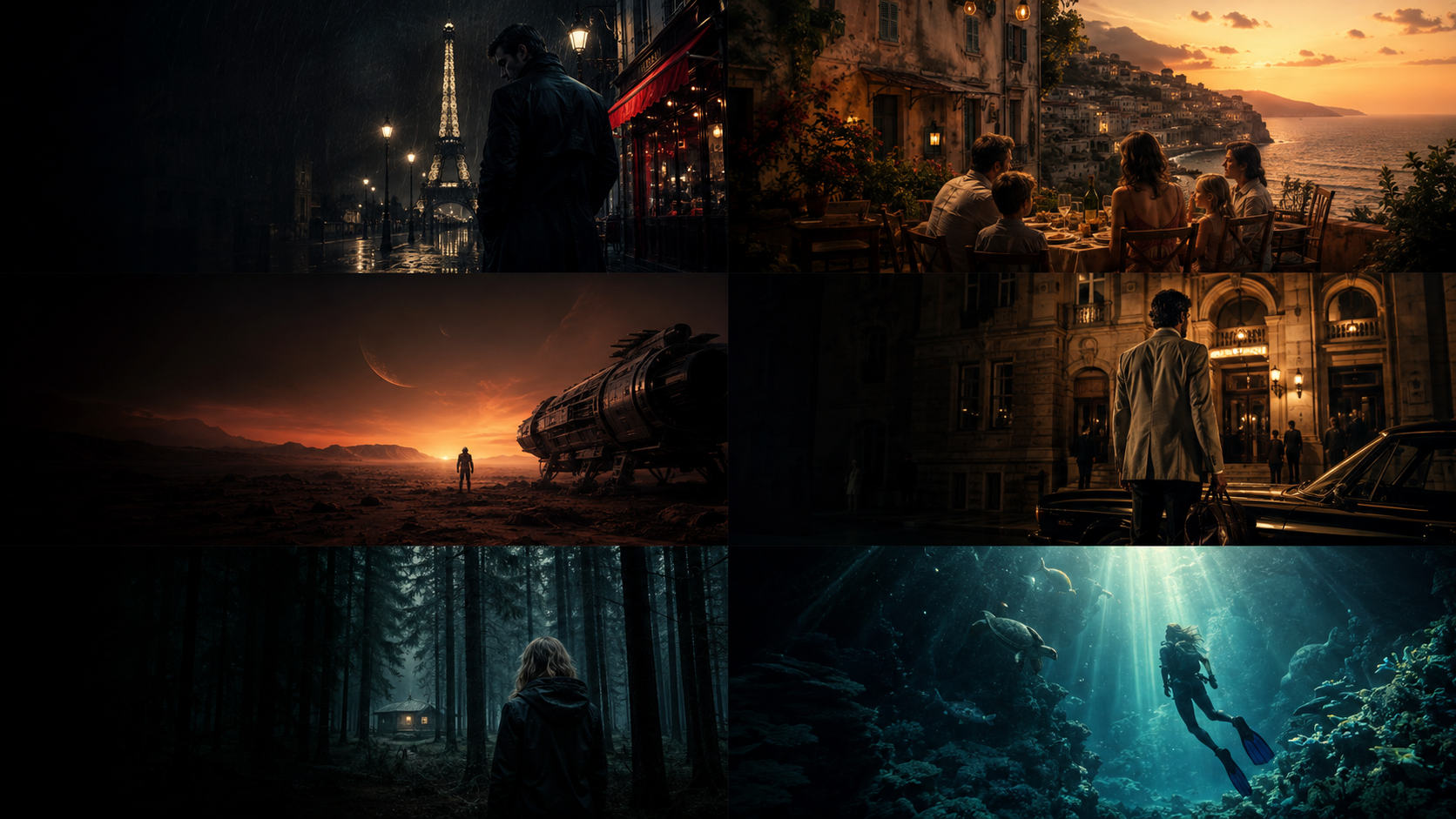 Aperçu de la direction visuelle de l’application SPOILERS